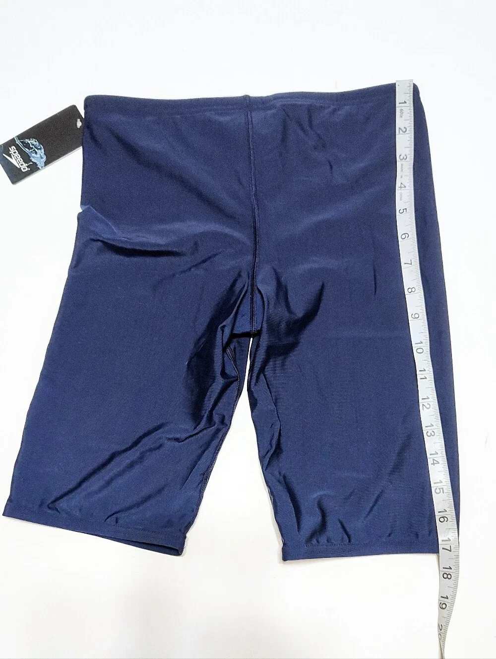 Speedo ProLT Jammer Men's Sz 32 Navy Competitive Swim Race Suit 8051480